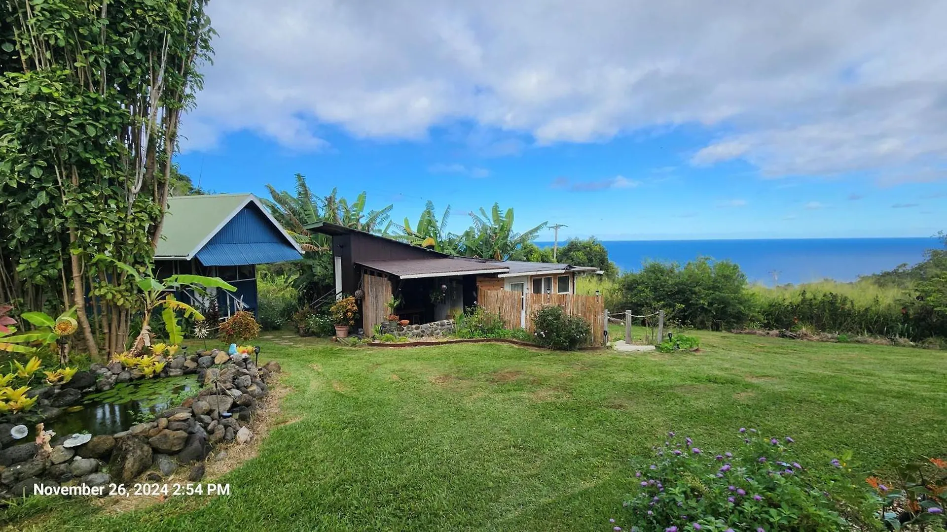 Sunrise Farm Cottage II - 180 Degree Oceanviews Stargazing Whale Watching On Hamakua Coast Hawaii Papaaloa  度假居 Papaaloa (Hawaii)
